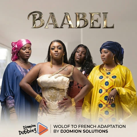 Affiche de Baabel, adaptation wolof vers français